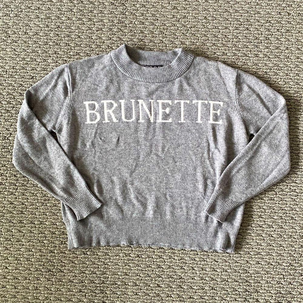 Poor New York “Brunette” sweater